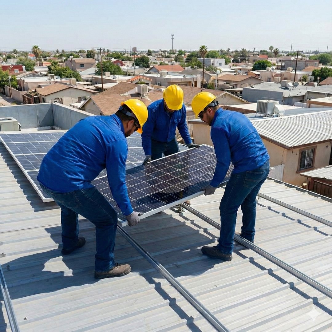 GB Solutions equipo profesional de energía solar