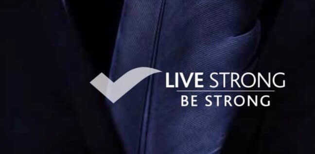 Live Strong Be Strong Logo