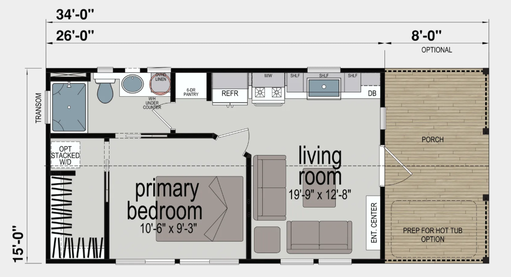 Champion 522A Floor Plan