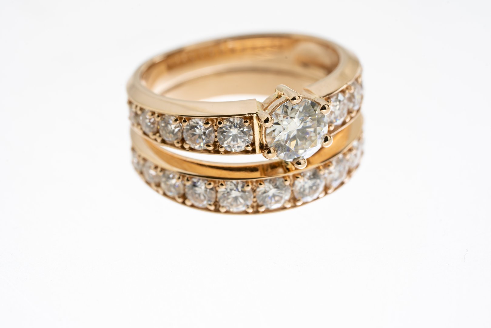 Fashion Jewelry Diamond Earring Ring Necklace Wedding Engagement