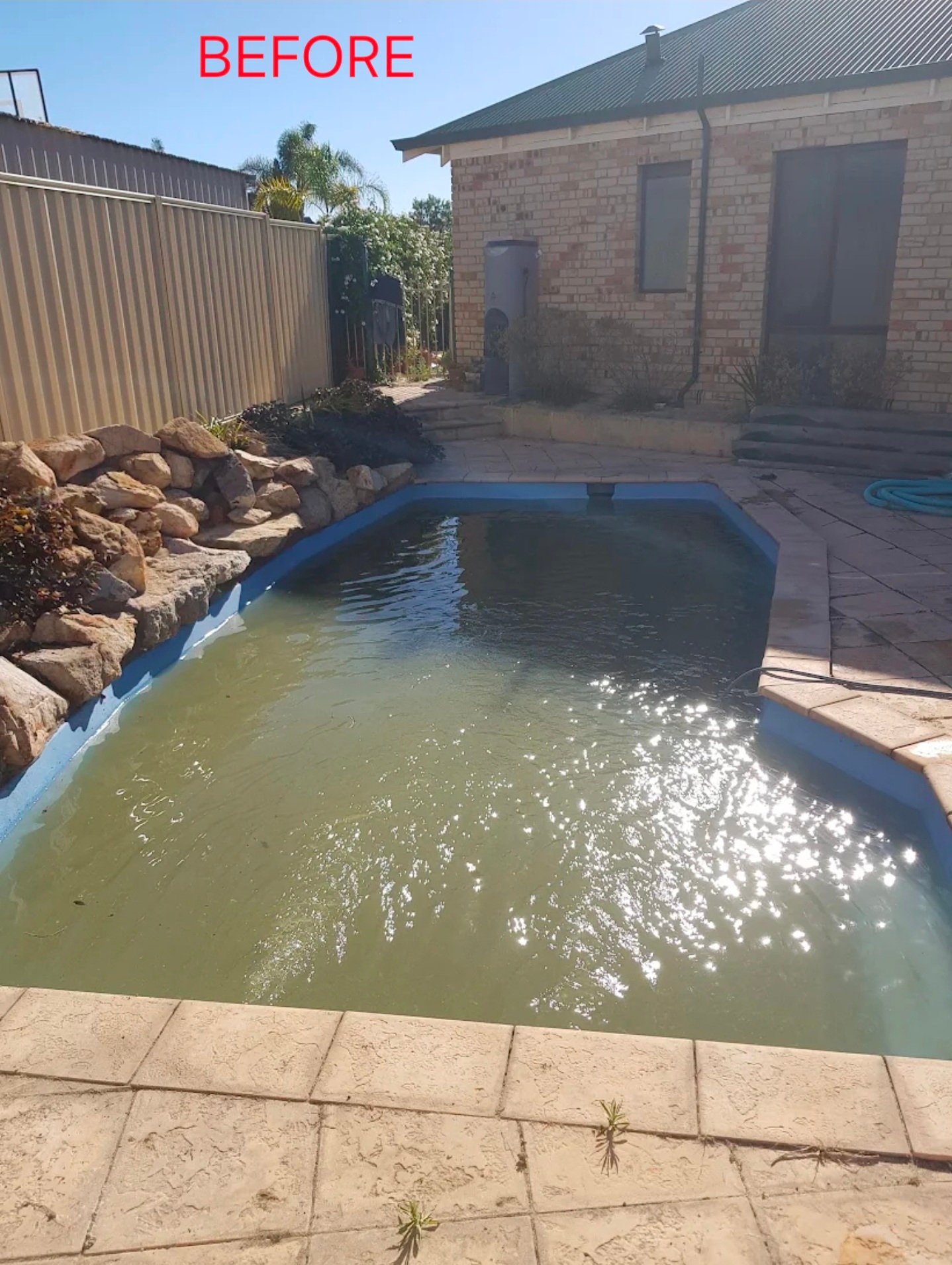 Pool equipment installation project