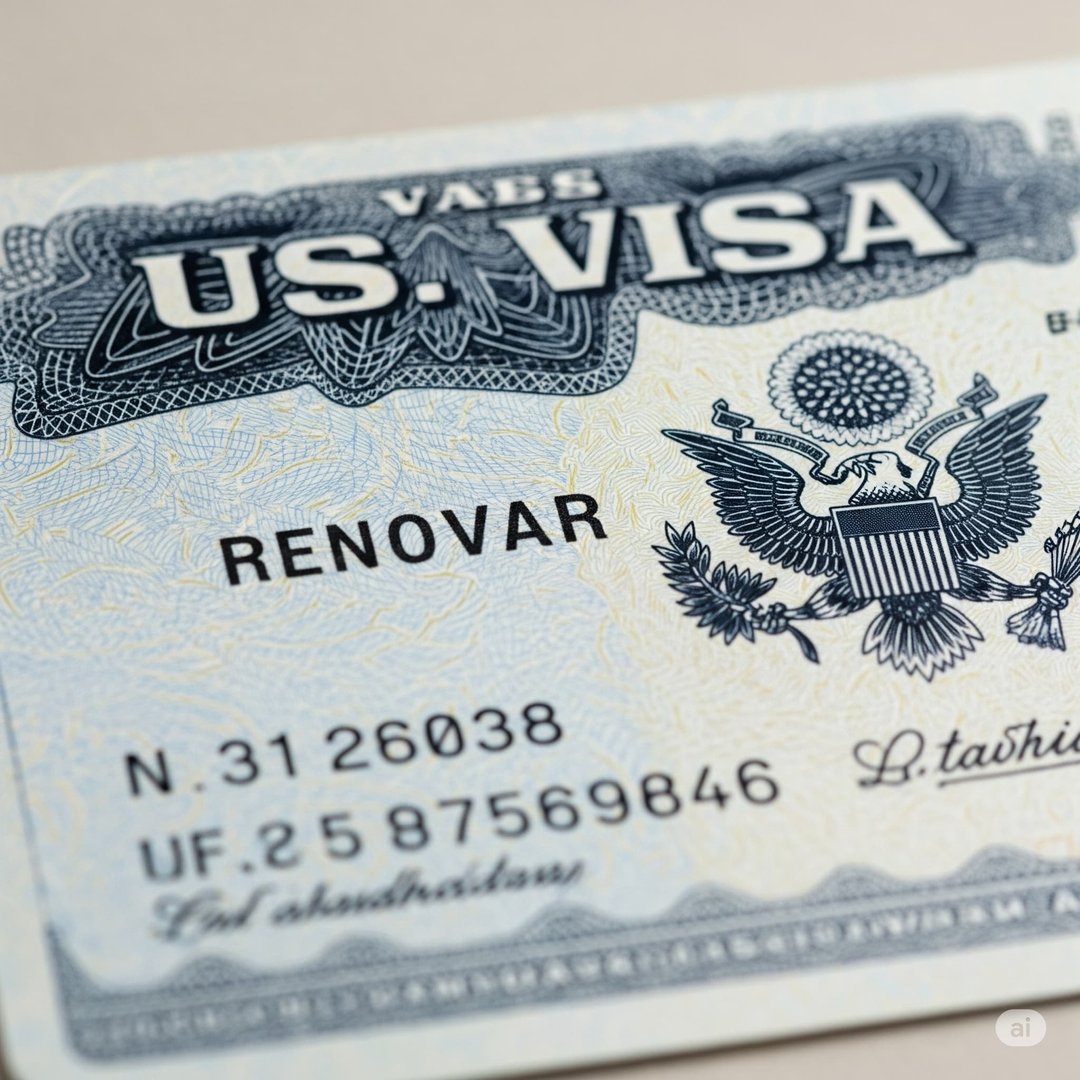 Renovación de visa americana sin entrevista