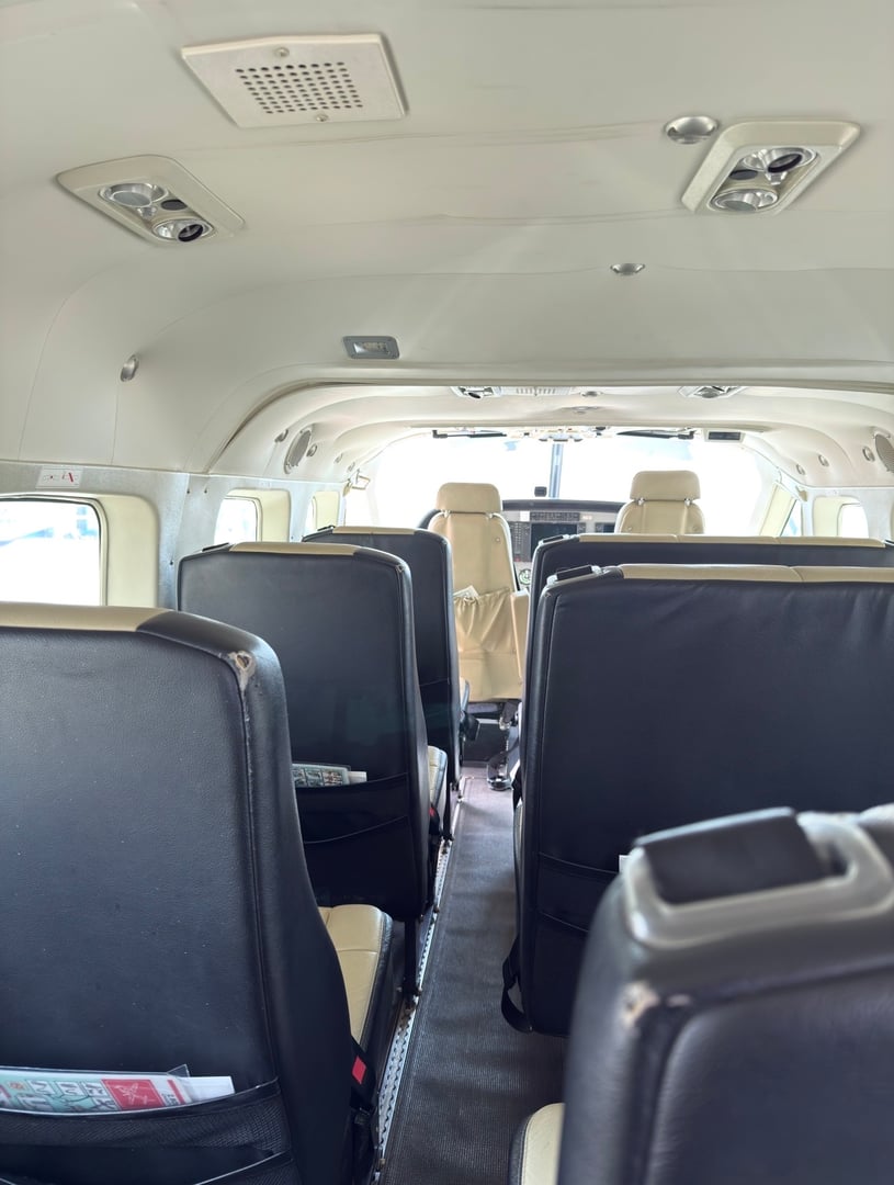 Cessna 208 Caravan EX - Passenger seating