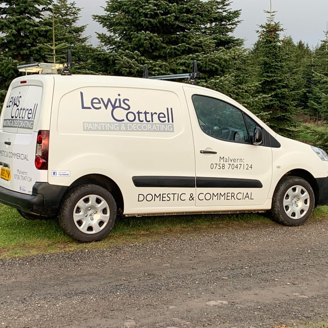 Lewis Cottrell Painting and Decorating company van