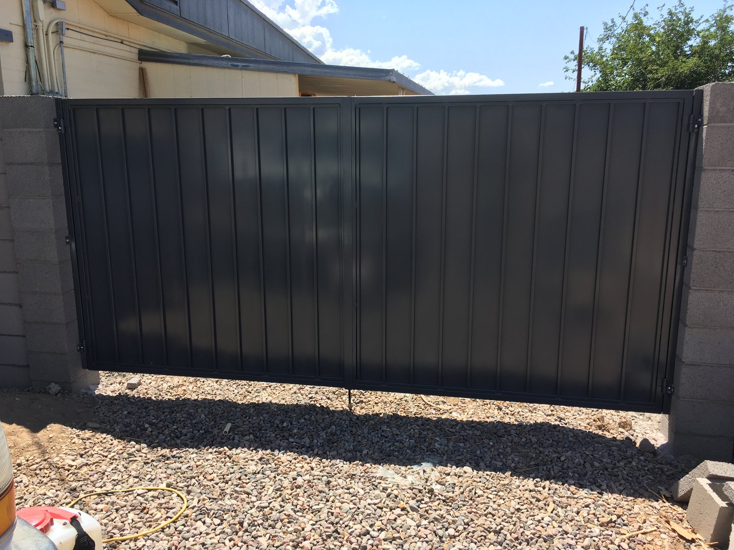 Custom gate entry