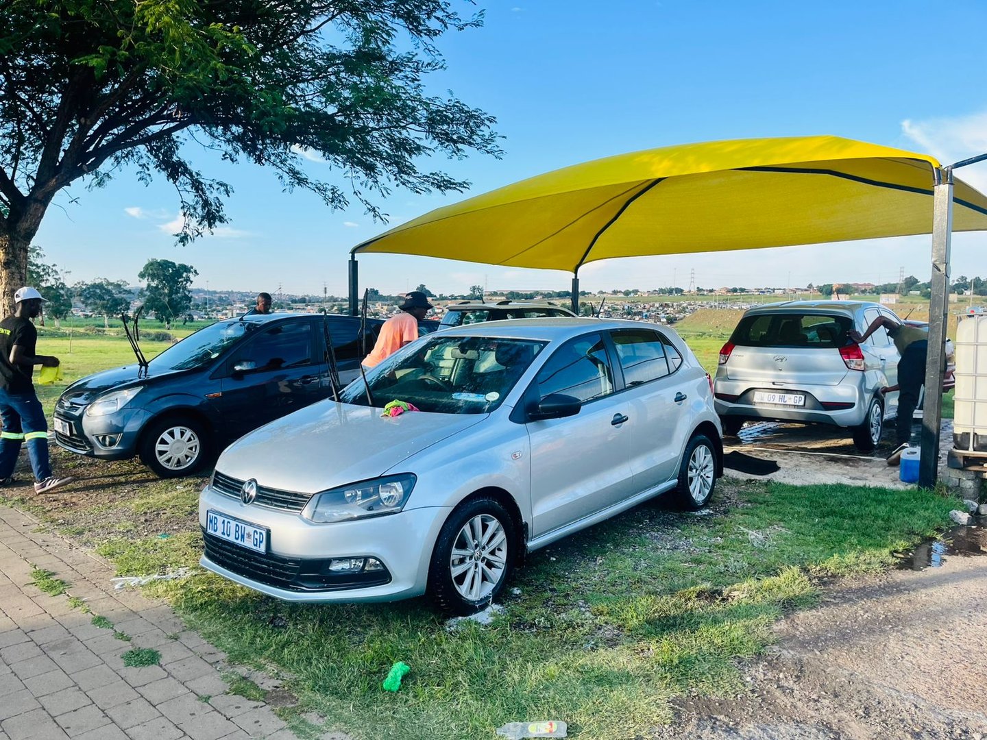 Before and After car transformation