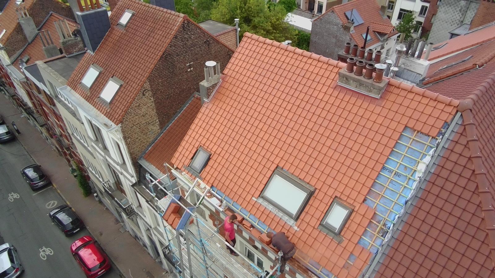 Dakwerken project Ierlandstraat 32 Sint-Gillis - foto 2