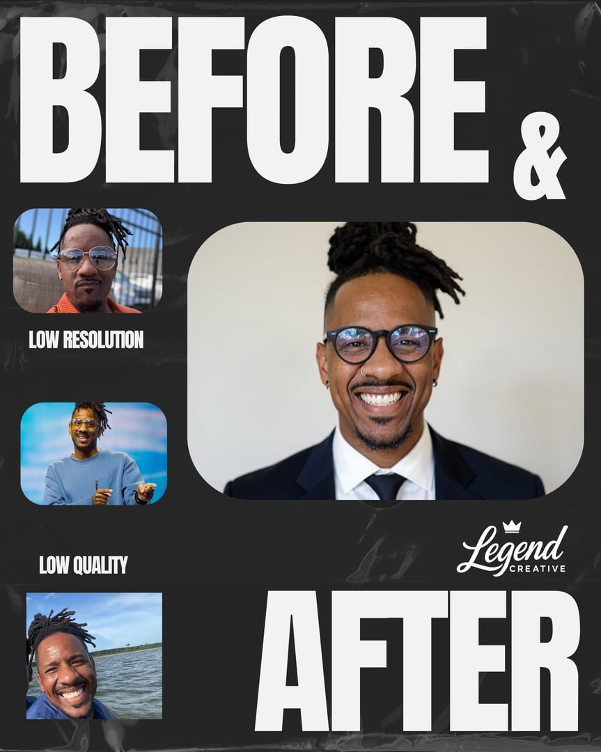 Curvine B. Professional Headshot Transformation