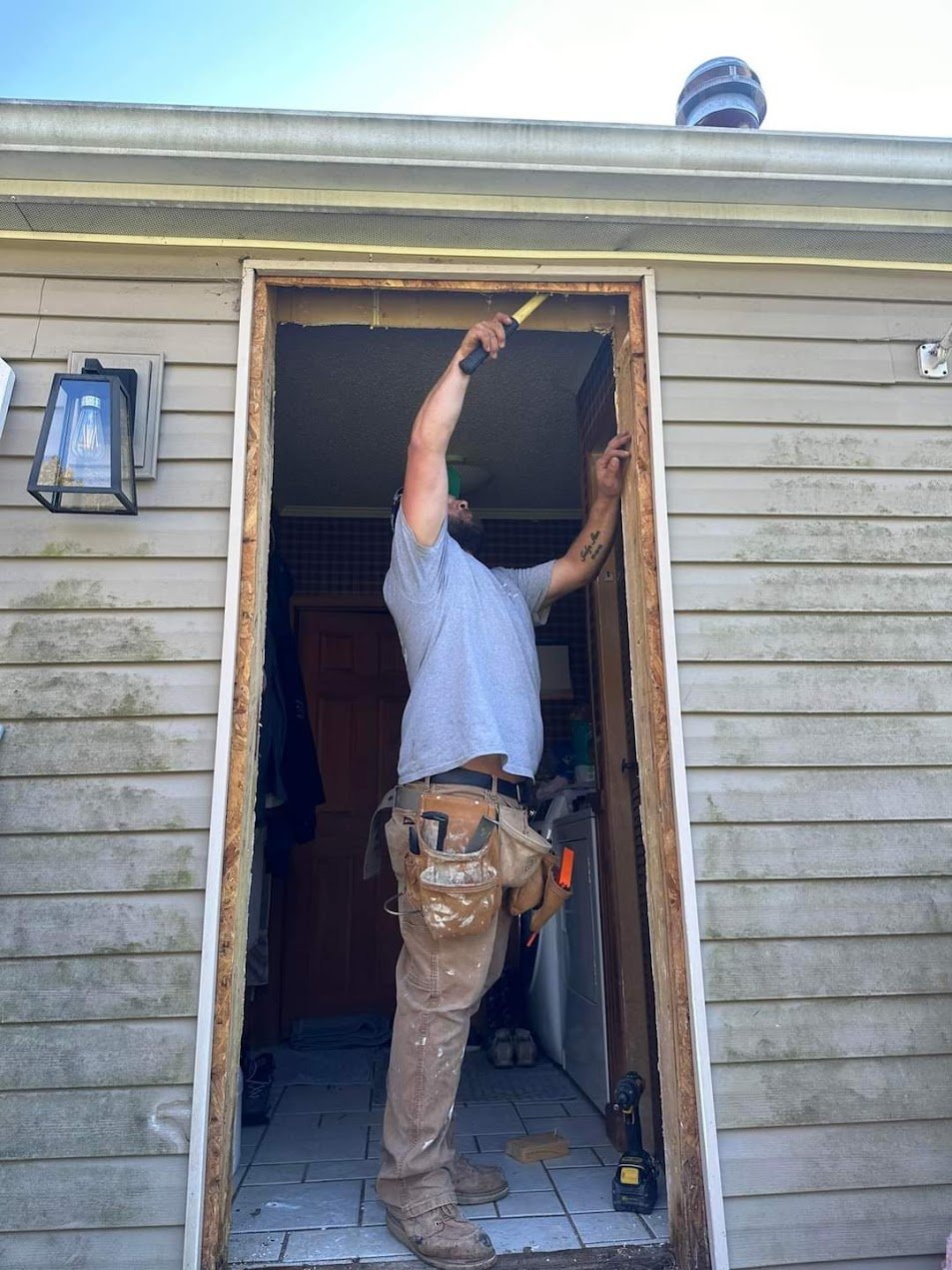 Just Ask Home Improvement team at work