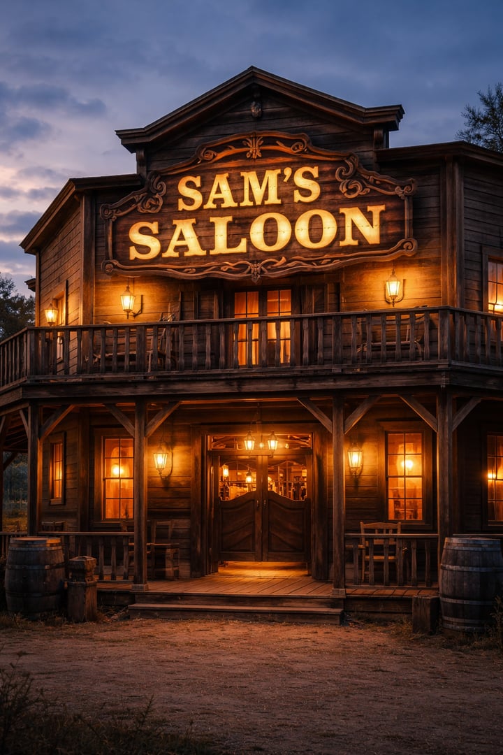 Sam's Saloon escape room