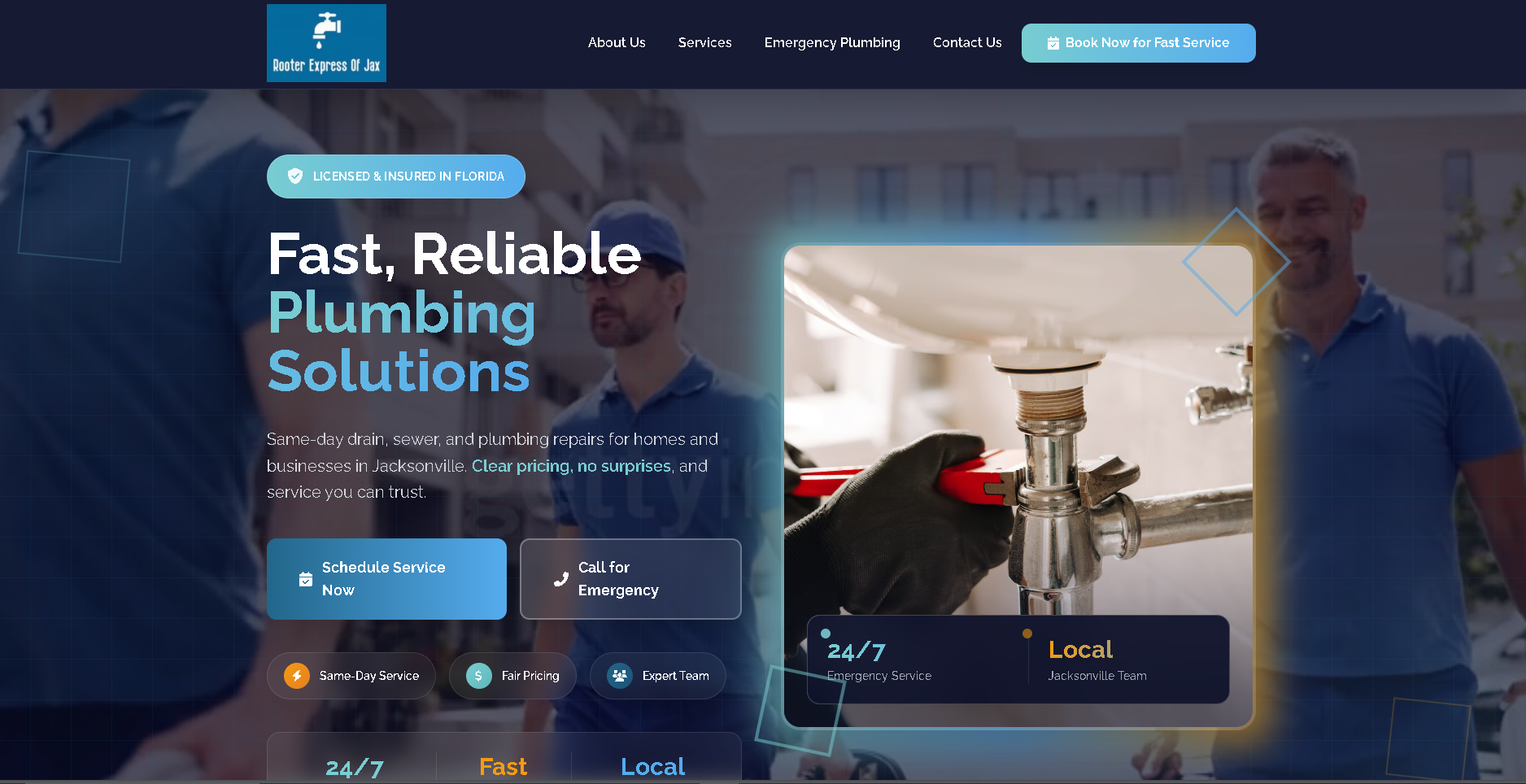 South Bay Landscape & Arbor mobile responsive design