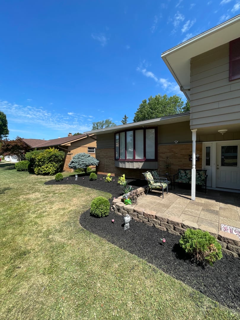 Hardscape services including patios and walkways