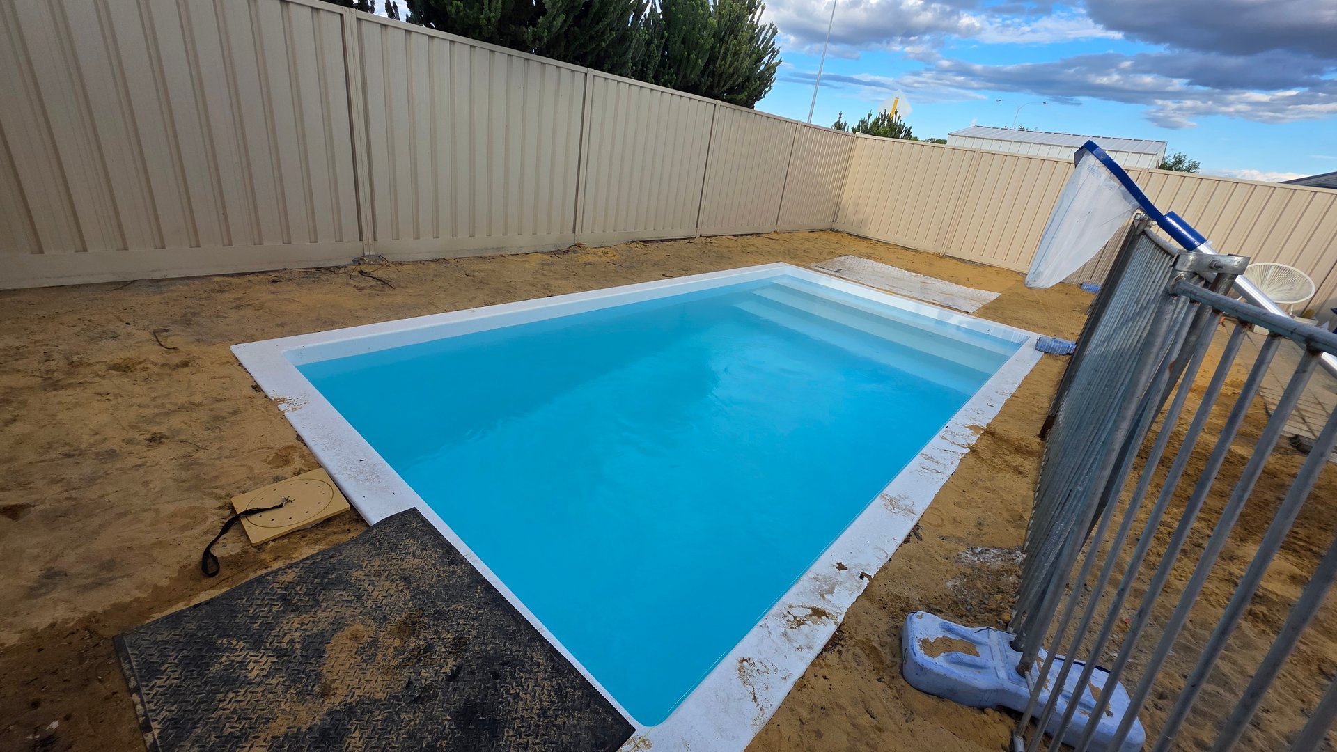 Pool installation project