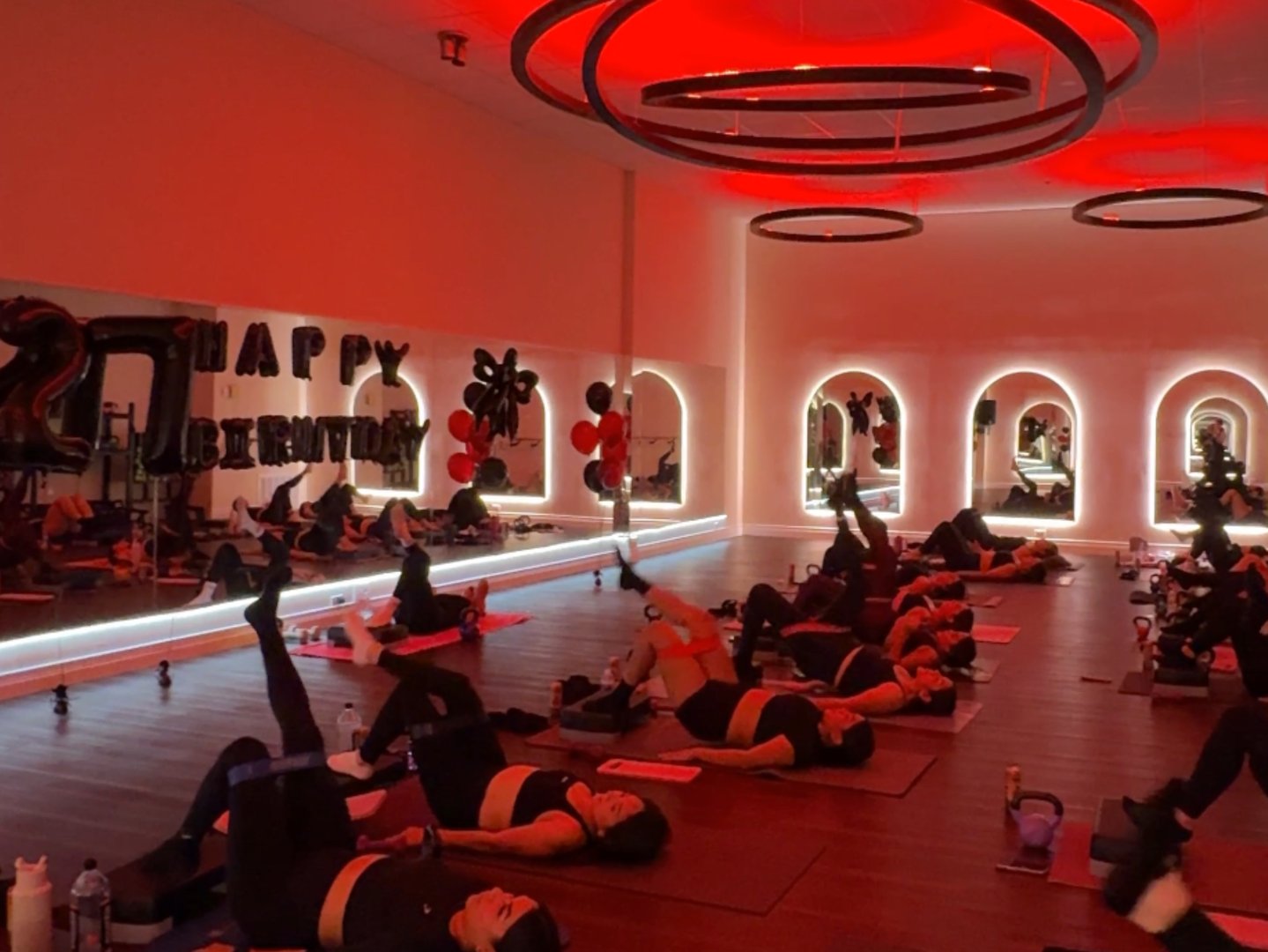 HYS Pilates party celebration