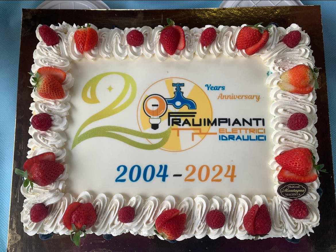 Celebrating 20 years of Frau Impianti - Anniversary milestone