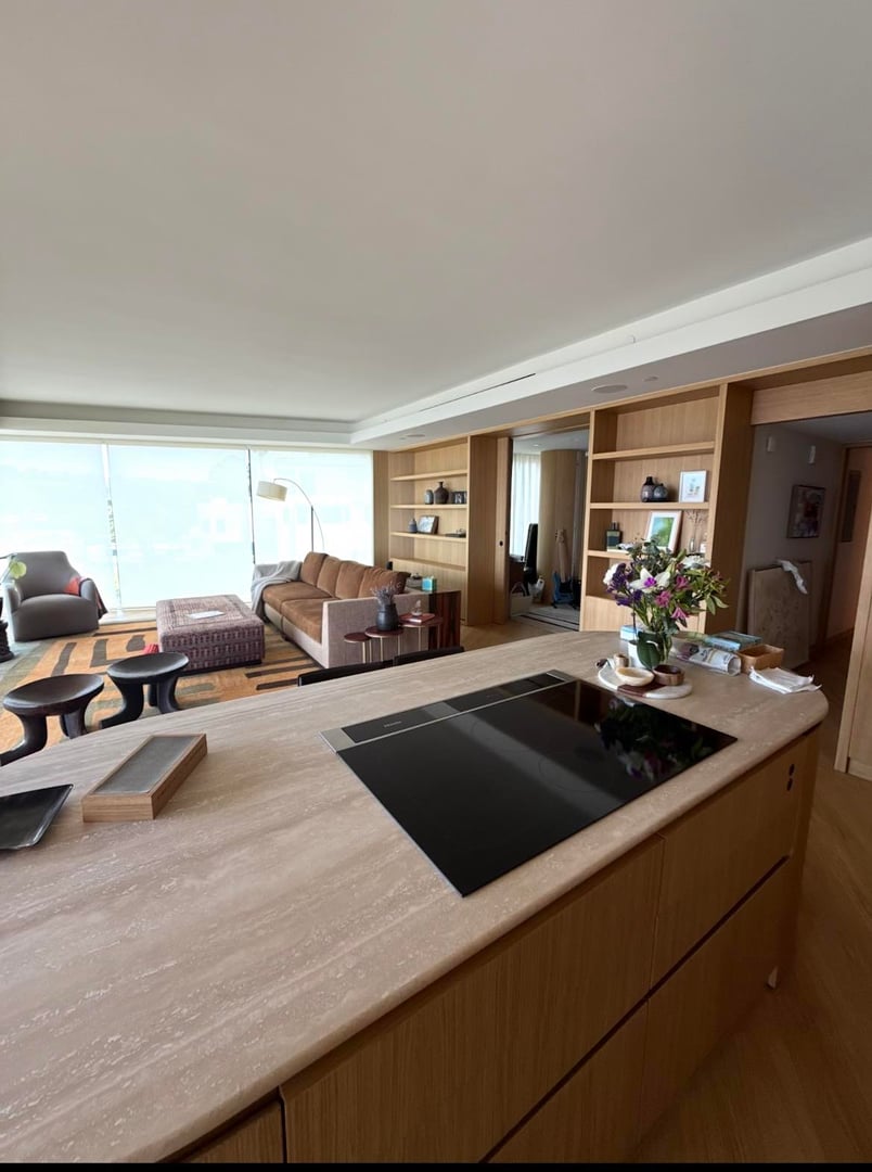 Completed painting work