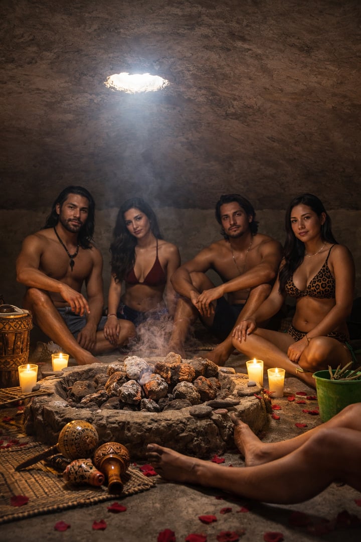 Ceremonia Temazcal Taaj Yaah purificación maya