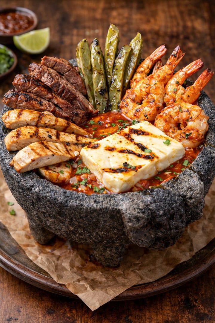 Birthday celebration with Mexican food