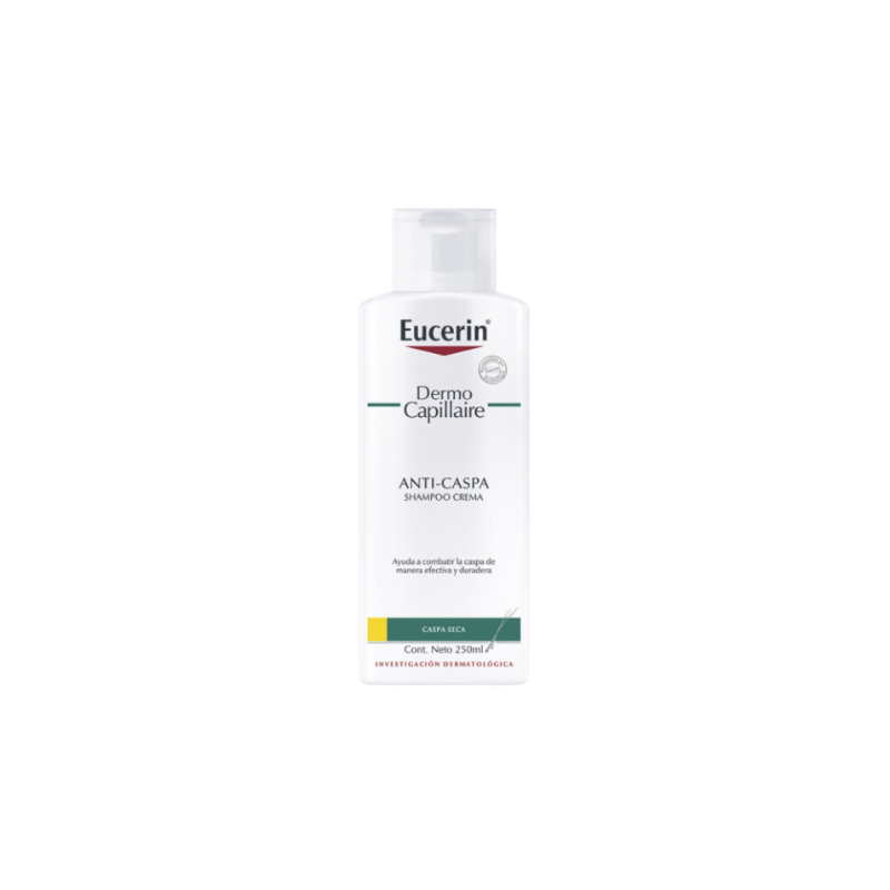 EUCERIN SHAMPOO ANTICASPA SECA, 250ML