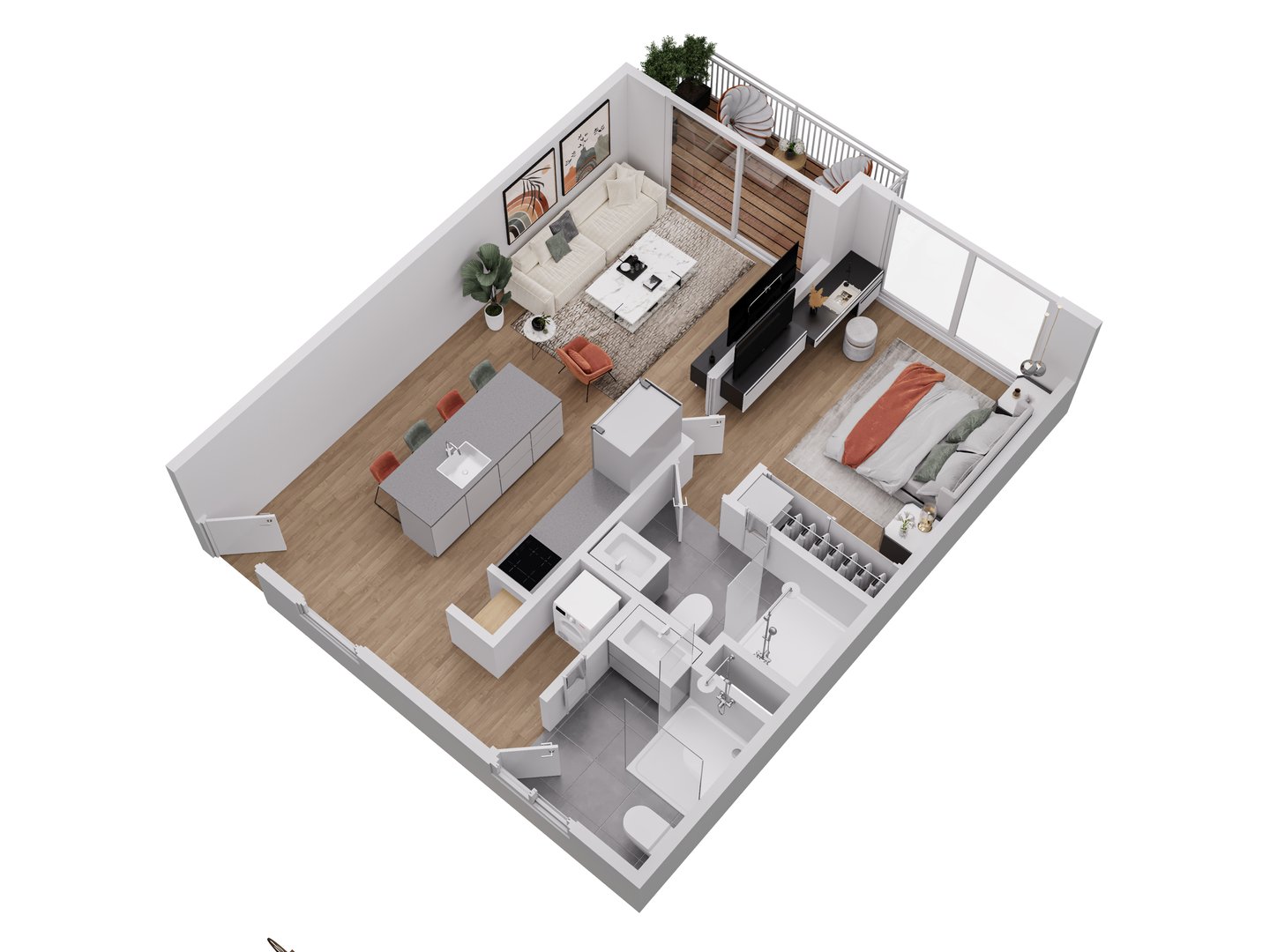 Type A Floor Plan Layout