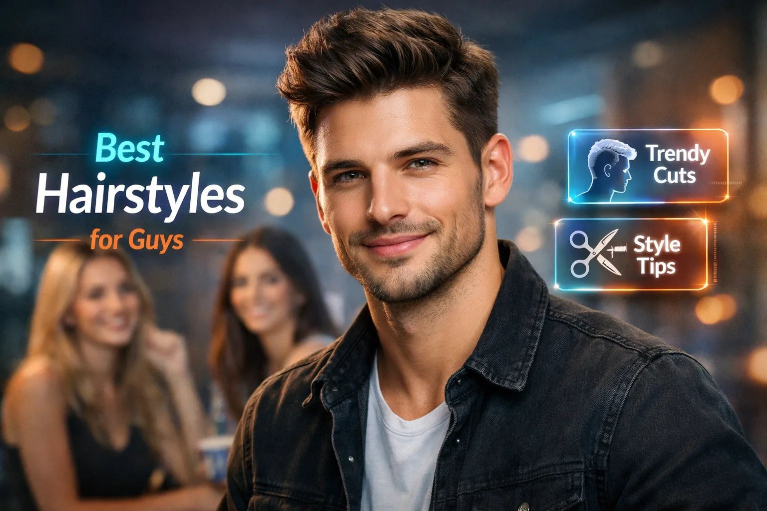 What haircut do girls like on a guy - expert styling tips from The Q Salon for Men