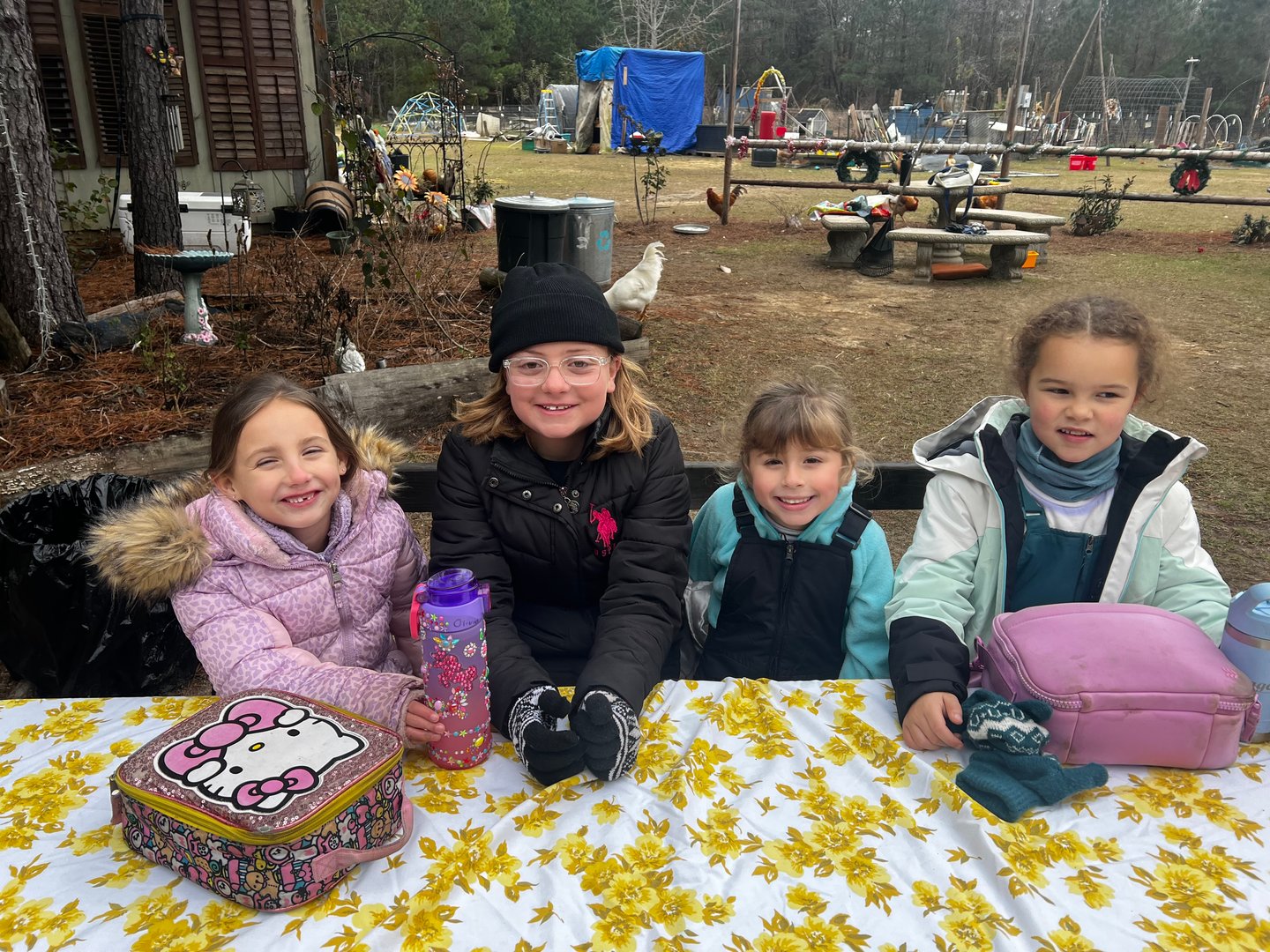 Children learning outdoors at Mindful Journey Academy