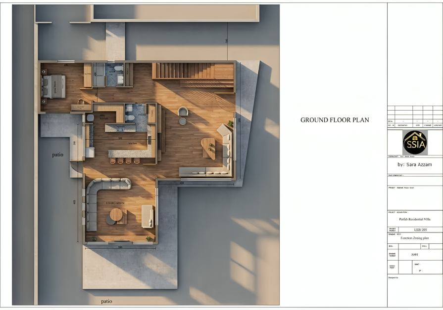 Modular Villa LB205 Interior