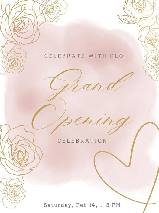 GLO Grand Opening Party celebration