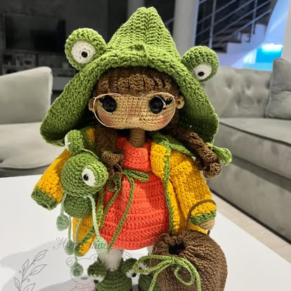 Wyjątkowe maskotki szydełkowe