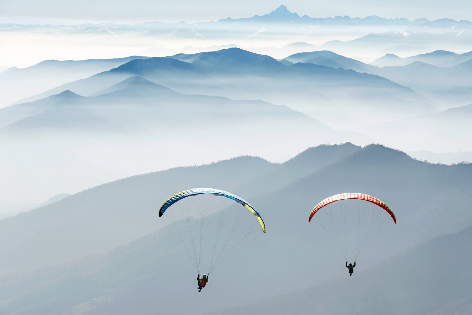 Paragliding proposal experience at Mt Fuji