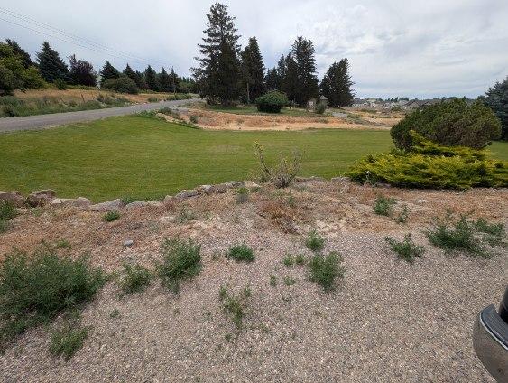 Green Haven Landscaping project before