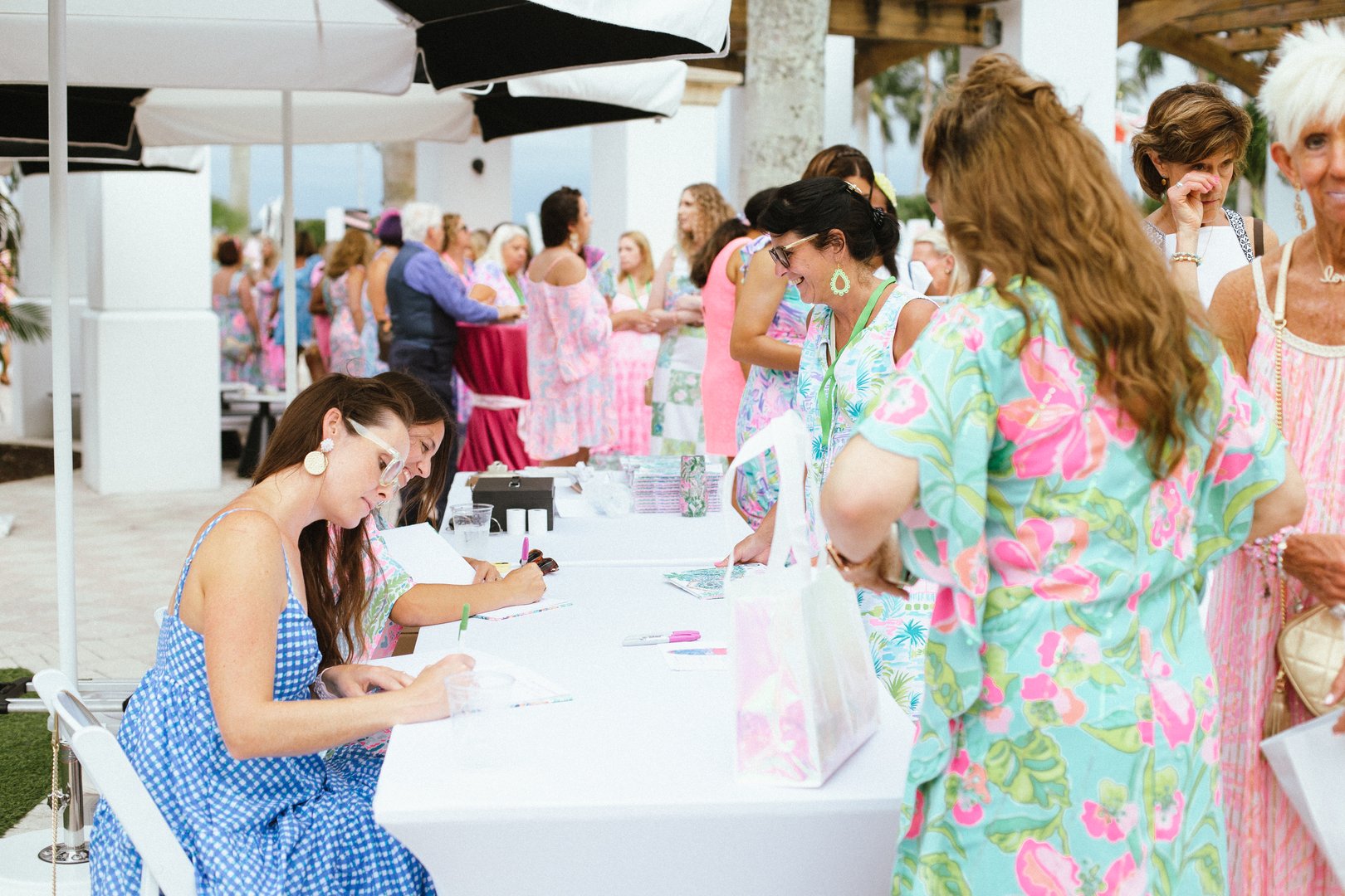 Brand representation at retail event