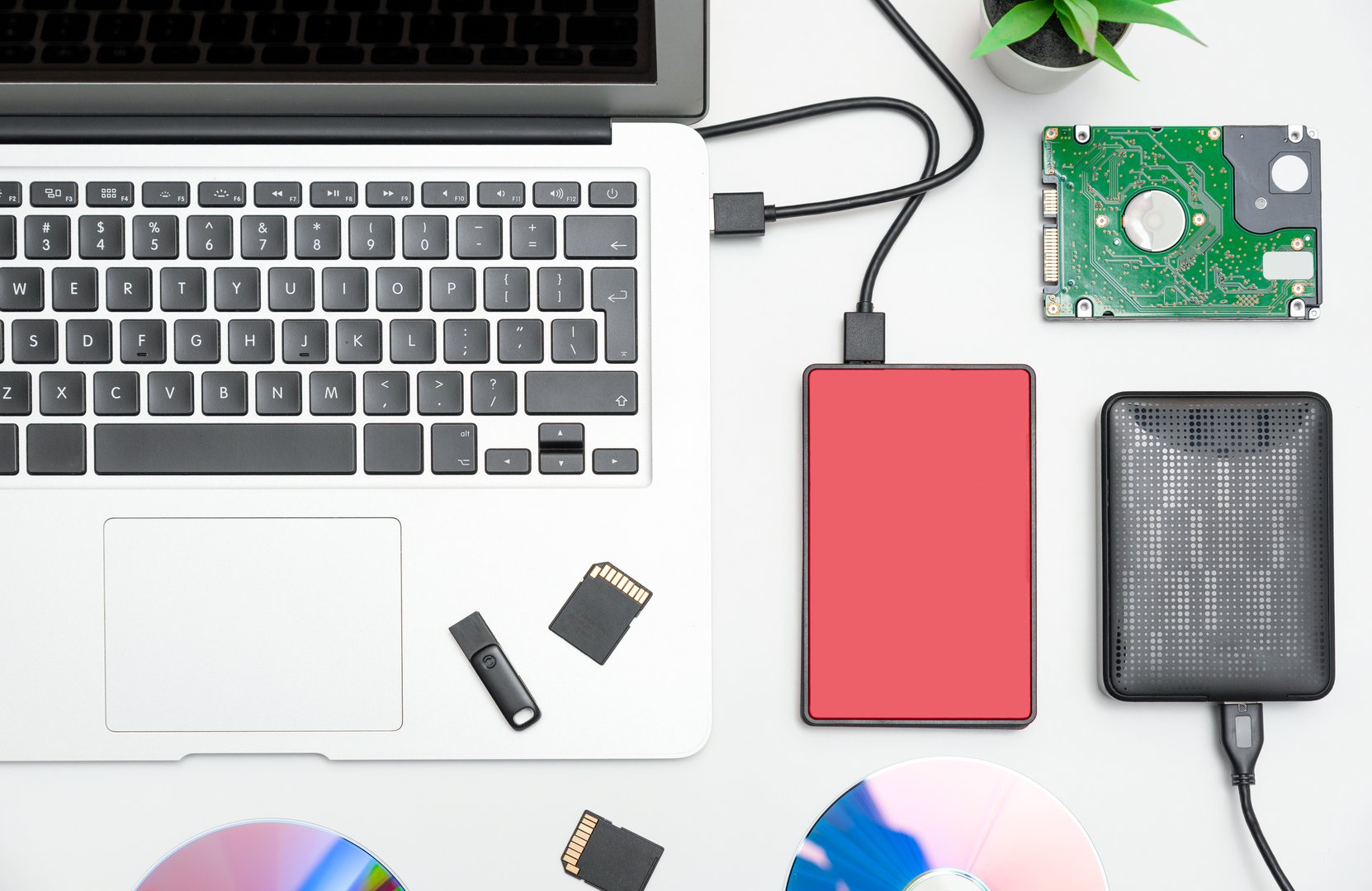 Multiple storage devices, pendrive, memory cards. Backup data