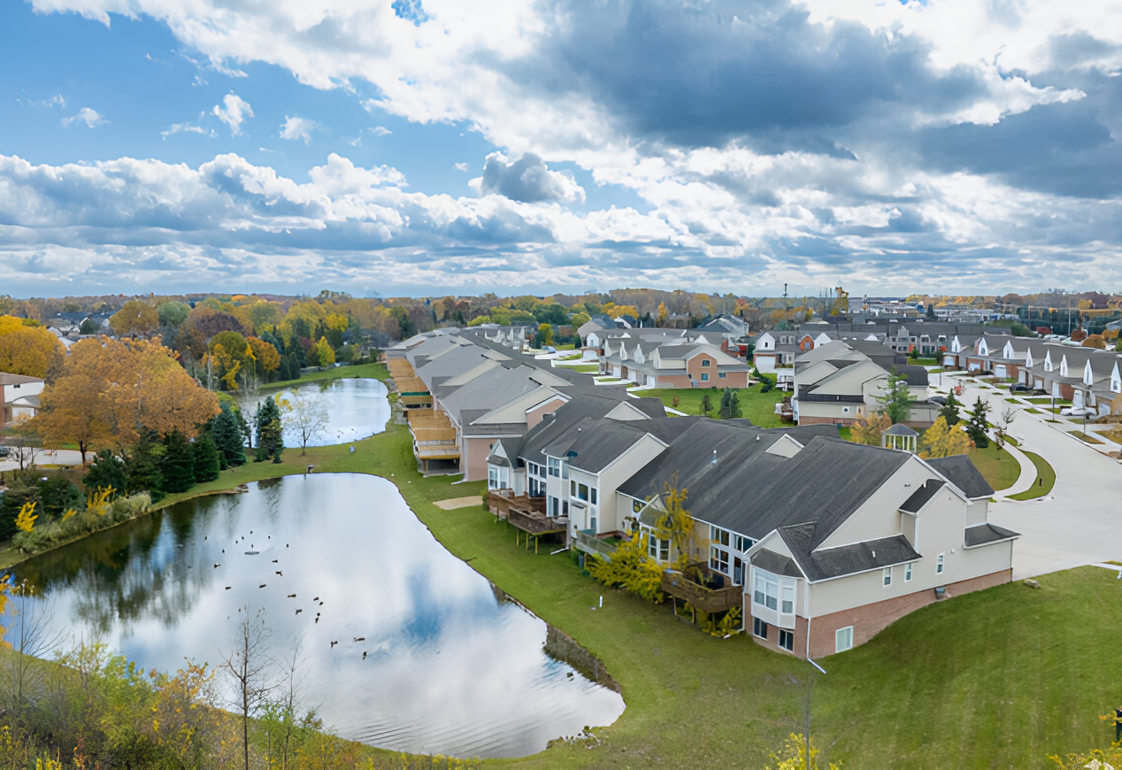 Beautiful homes in Troy, Michigan