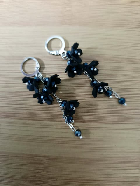 Kolczyki foamiran irański