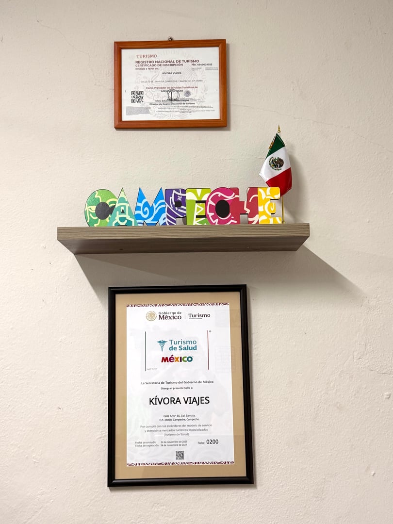 Certificación SECTUR Federal - Kívora Viajes