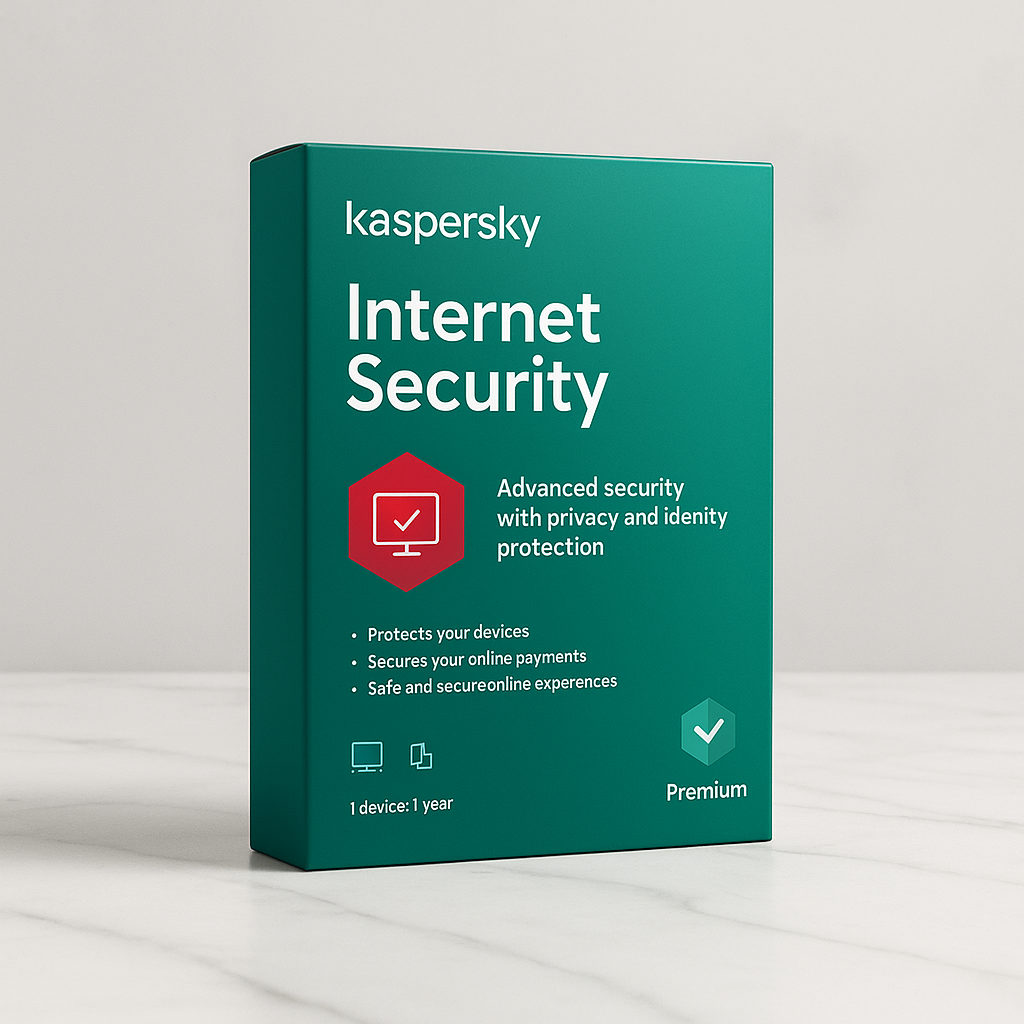 Kaspersky Internet Security software interface and protection features
