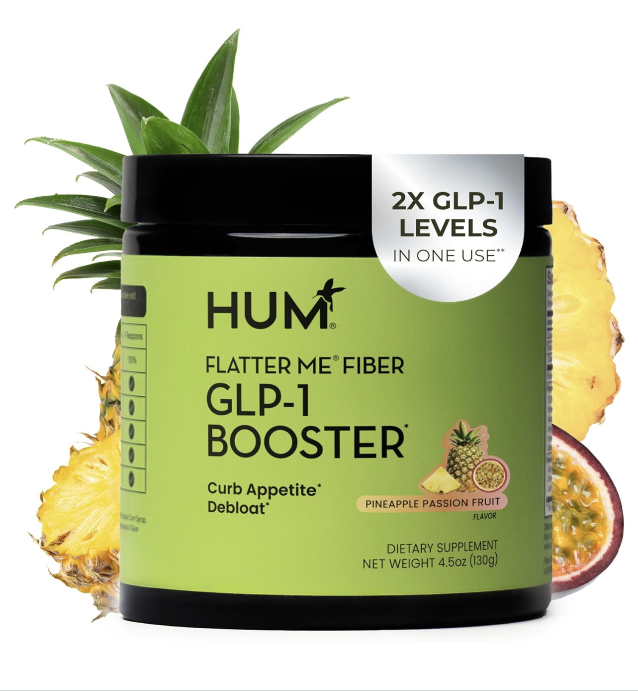 HUM Flatter Me Fiber GLP-1 Booster