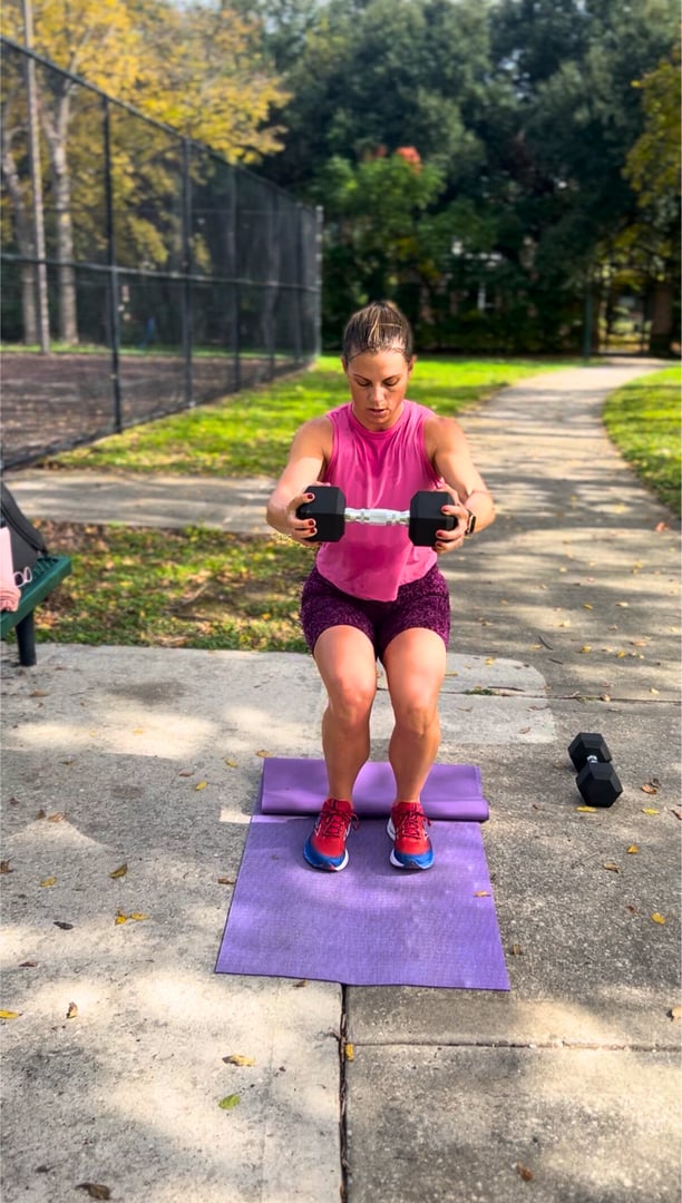 EmpowerHer strength training workout