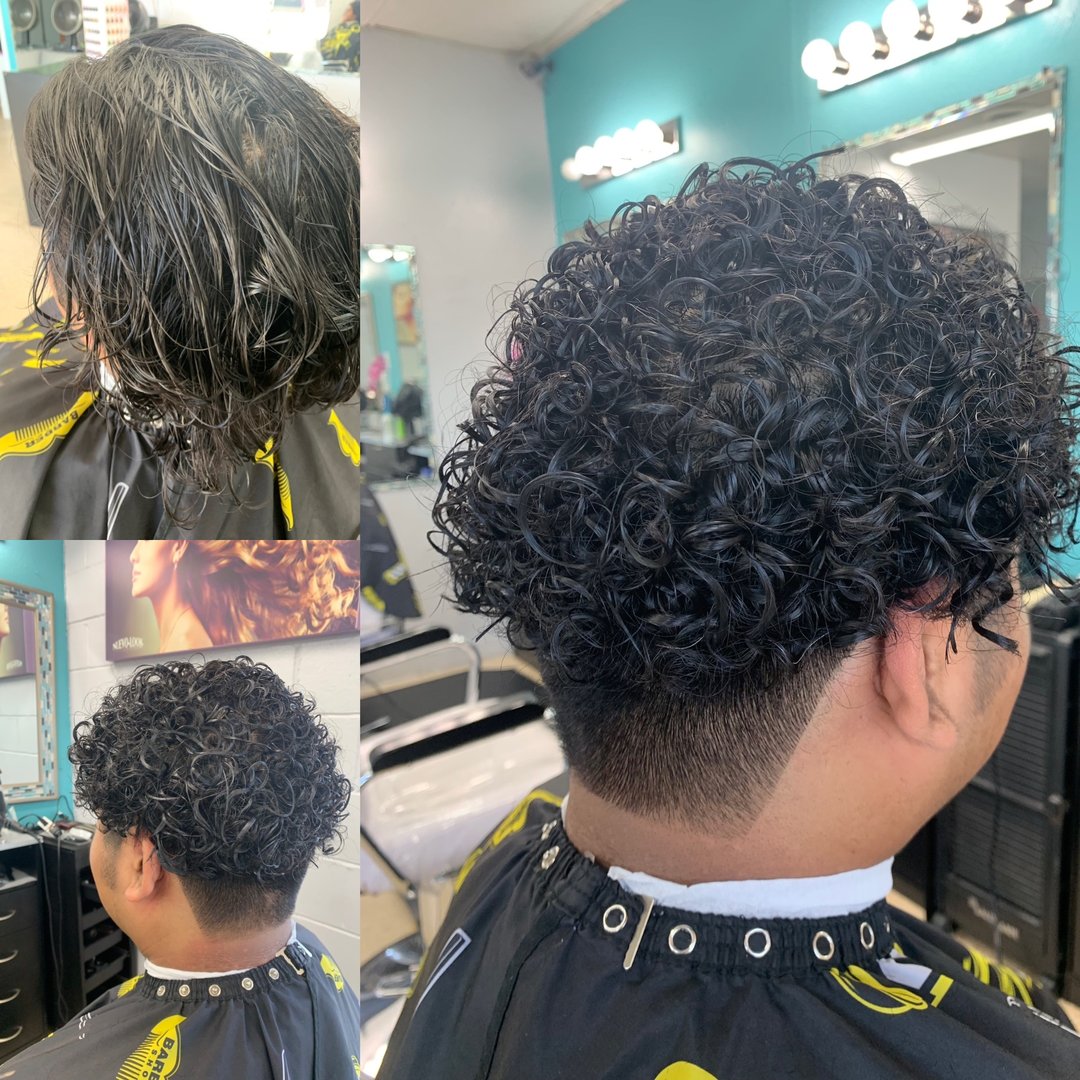 Rizos definidos con permanente