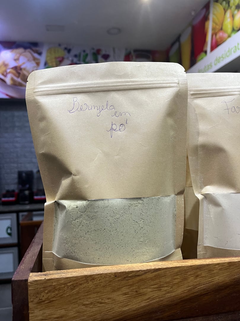 Farinha de Berinjela Kifrutas - Produto natural e funcional