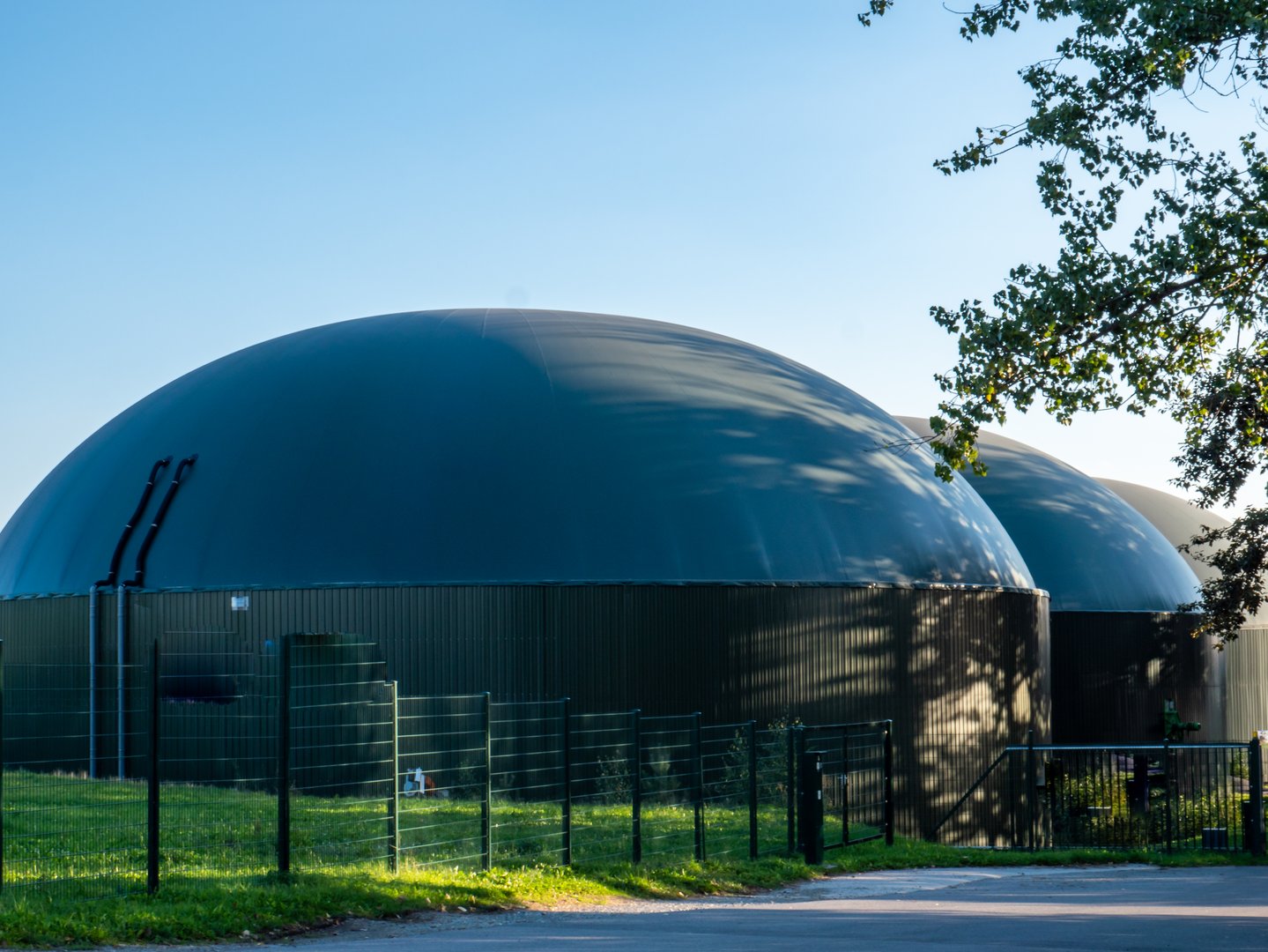 Biogas plant in Germany environment renewable energy