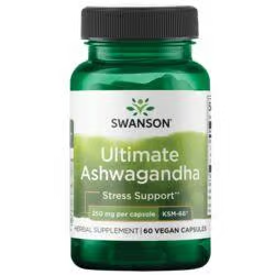 Ashwagandha Swanson supplement bottle