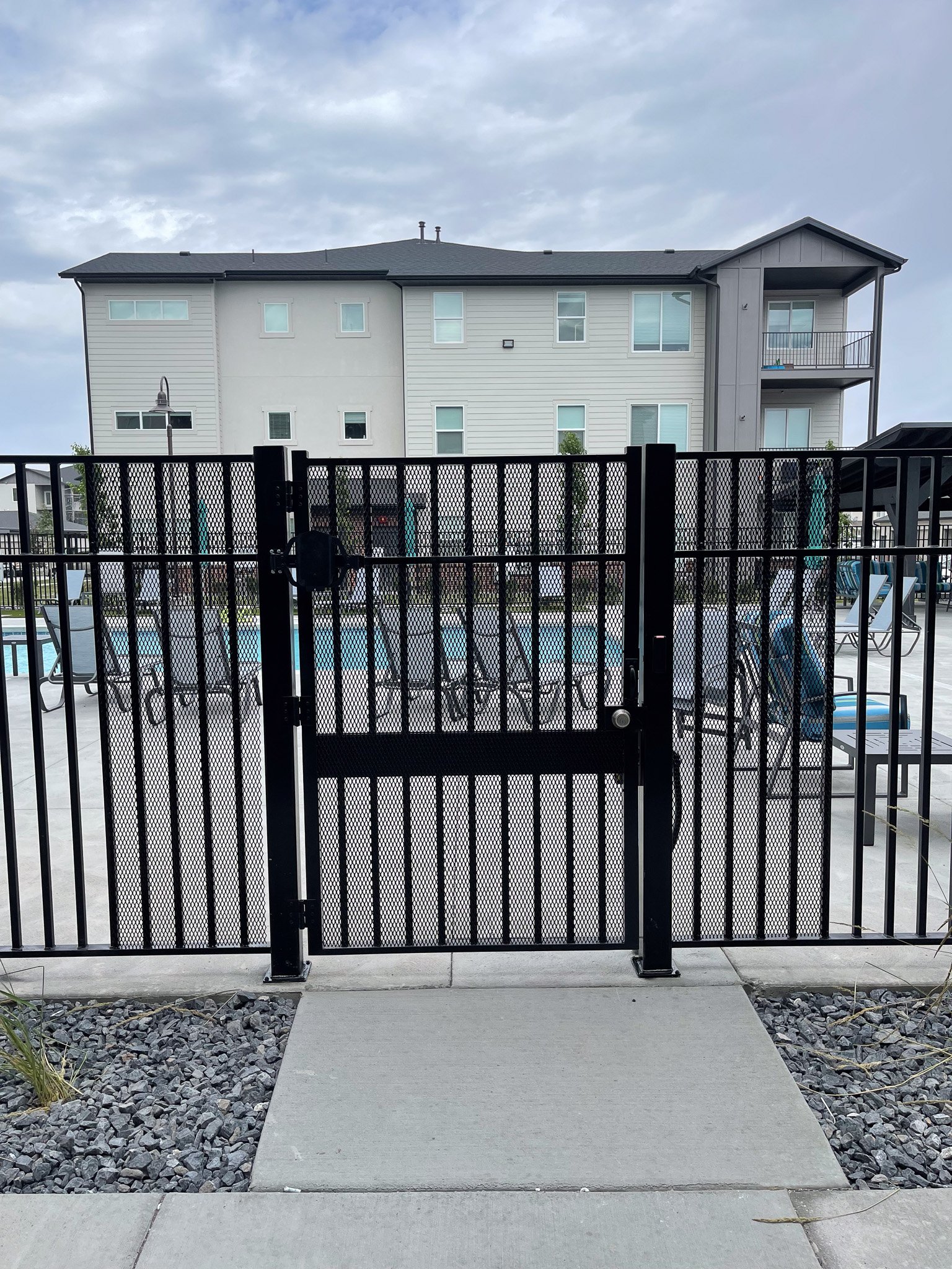 Custom driveway gate