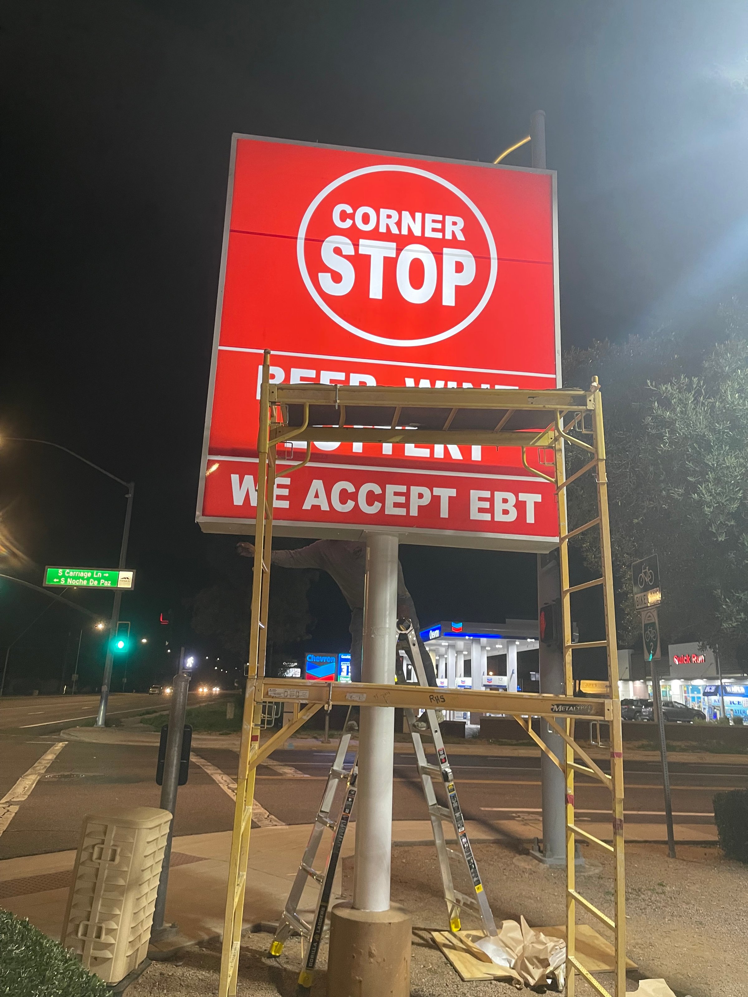 Exterior painting project