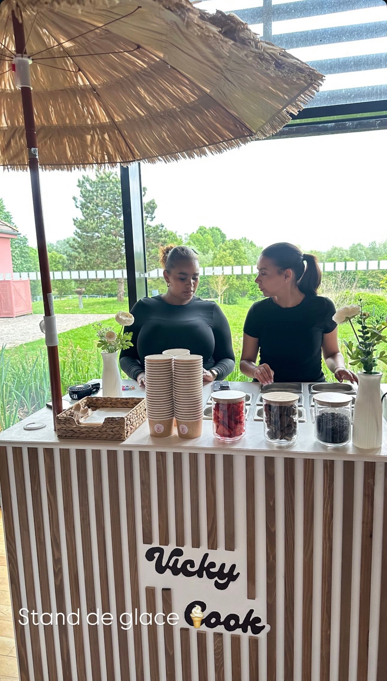 Team collaboration on a special order