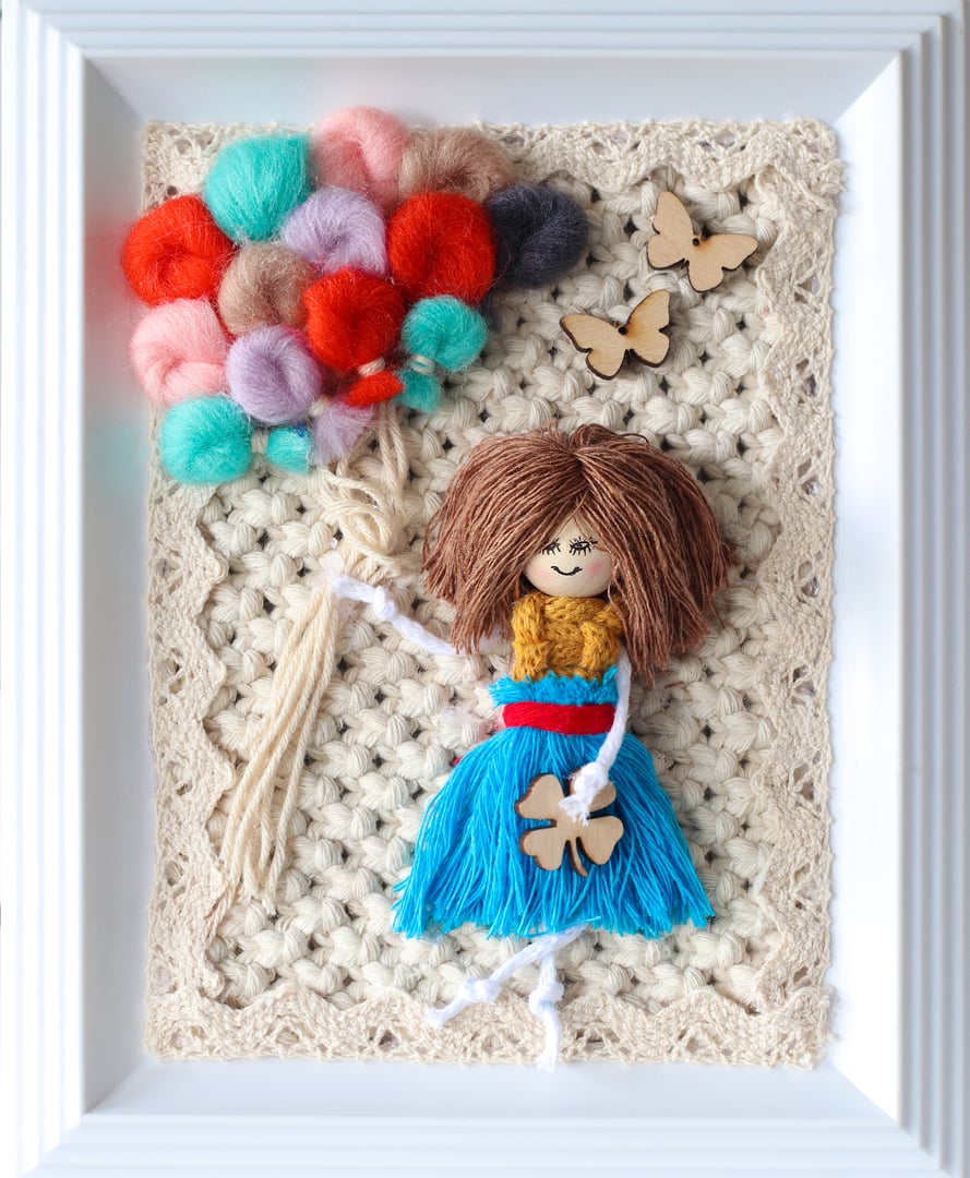 Muñecos Macramé 👨🏻‍🍳🧜🏻‍♀️☃️