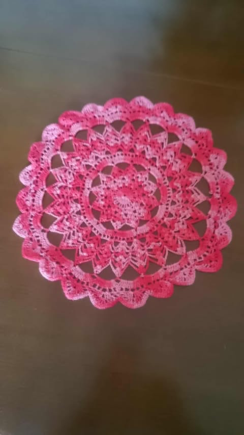 Dekoracja szydełkowa