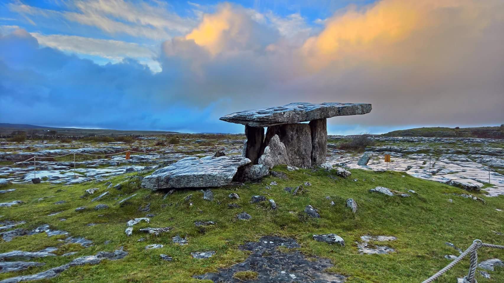 Poulnabrone Dolmen, ancient Irish landmark