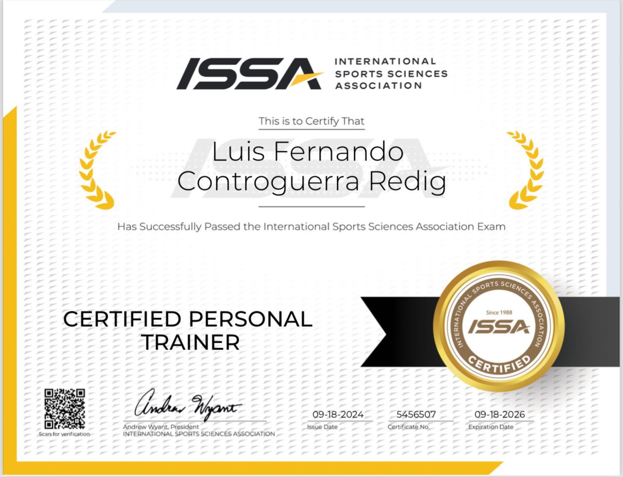 Personal Trainer Certification